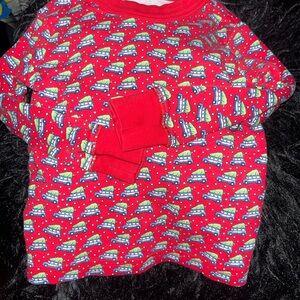 Vineyard Vines toddler Pajamas with holiday Print